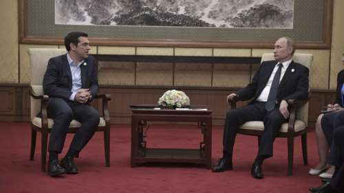 Τετ α τετ Τσίπρα - Πούτιν στο Πεκίνο για οικονομία και τουρισμό
