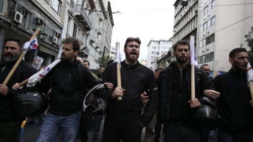 Ολοκληρώθηκαν τα συλλαλητήρια στο κέντρο της Αθήνας