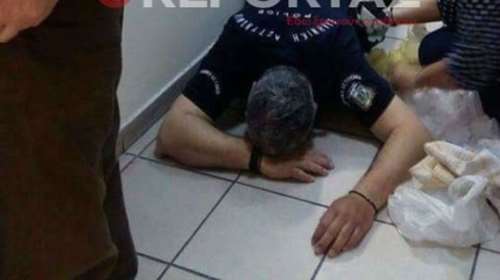 Δικηγόρος χτύπησε μέχρι λιποθυμίας αστυνομικό στα δικαστήρια - φωτο -