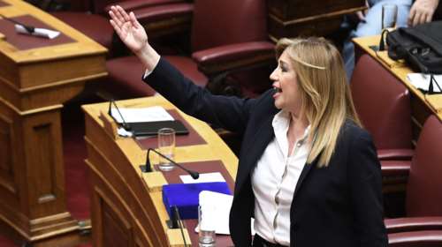 Εντονος διάλογος Γεννηματά-Βούτση για τη σειρά στις ομιλίες