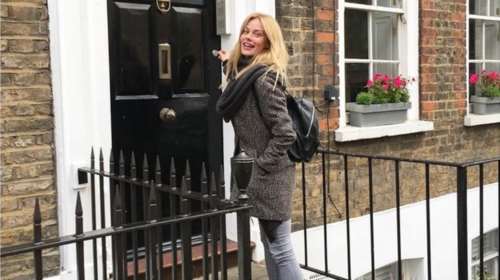 Ζέτα Μακρυπούλια: Το ταξίδι στο Λονδίνο και η... συνάντηση με τον Τζουντ Λο