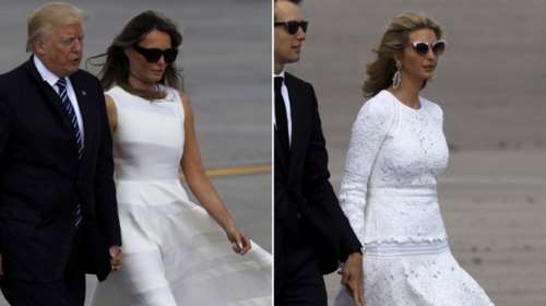 Μελάνια -Ιβάνκα Τραμπ: Λευκή κόντρα ανάμεσα σε Πρώτη Κυρία και Πρώτη Κόρη