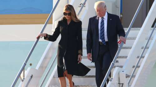 Δεύτερο «άκυρο» στη σειρά από τη Μελάνια στον Τραμπ (βίντεο)