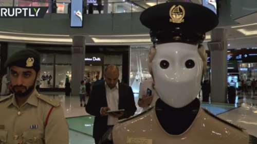 Ντουμπάι: Ο πρώτος Robocop του πλανήτη ανέλαβε υπηρεσία