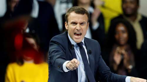 Ειρωνική απάντηση της διευθύντριας των ρωσικών μέσων στον Μακρόν