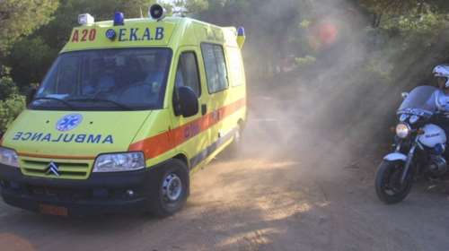 Διασωληνωμένος Άγγλος τουρίστας στο Ηράκλειο Κρήτης