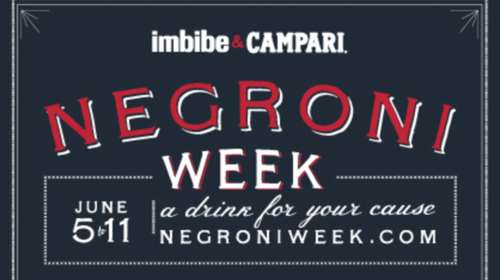 Ήξερες ότι με κάθε Campari Negroni cocktail κάνεις καλό;