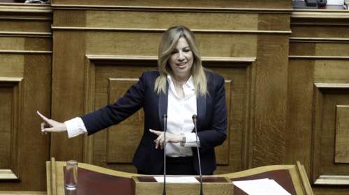 Γεννηματά: Εγκλωβίσατε τη χώρα στο διαρκές δίλημμα λιτότητα ή grexit