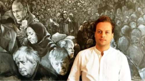 Ο σύριος καλλιτέχνης που μεταμόρφωσε τους πολιτικούς ηγέτες σε πρόσφυγες