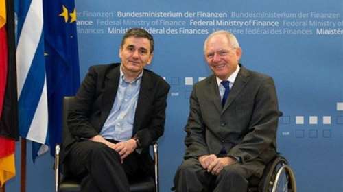 Σόιμπλε: «Ο Τσίπρας έπρεπε να εμπιστεύεται περισσότερο τον Τσακαλώτο»