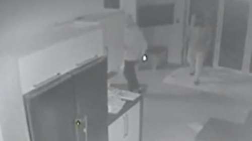 H τρομακτική συνάντηση με τους διαρρήκτες για μαμά και το παιδί της video