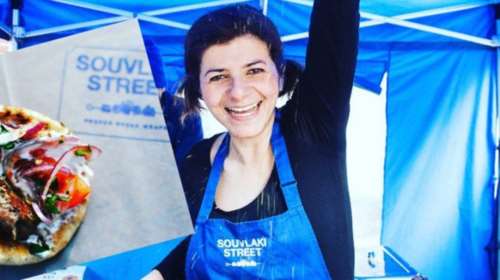 Souvlaki Street από τα Χανιά  προκαλεί ουρές στο Λονδίνο