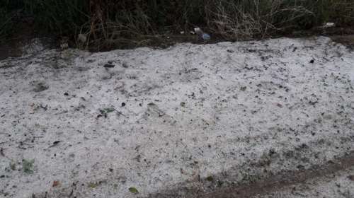 Χαλαζόπτωση έπληξε το νομό Τρικάλων από Πύλη έως Καλαμπάκα