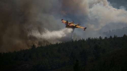 Συνετρίβη Canadair ενώ επιχειρούσε στις φωτιές στην Πορτογαλία