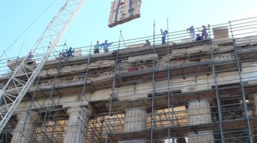 Nέα φάση εργασιών  στα μνημεία της Ακρόπολης- Εντυπωσιακές εικόνες