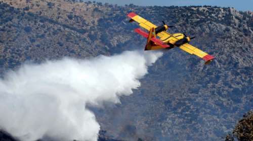 Mεγάλος κίνδυνος πυρκαγιάς-σε ετοιμότητα τα Canadair