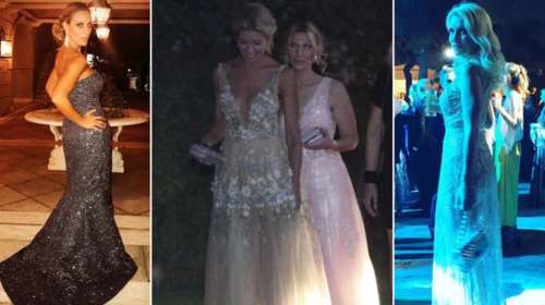 Γάμος Ρουβά - Ζυγούλη: Τι φόρεσαν οι καλεσμένες τους - Ολες οι εμφανίσεις