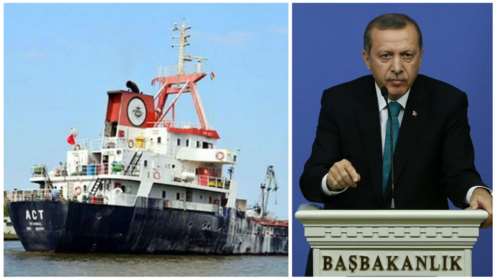 To ύποπτο πλοίο, η τεχνητή ένταση και η &quot;σκιά&quot; του Ερντογάν