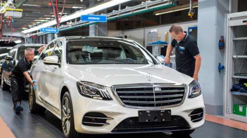 The Rise of the Machines! Mercedes S Class έφυγε μόνη της από το εργοστάσιο