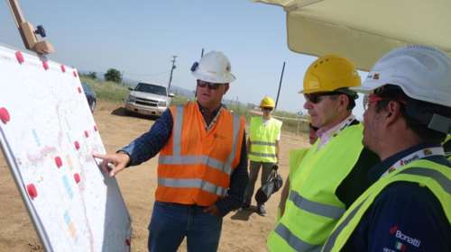 O πρεσβευτής των ΗΠΑ στα εργοτάξια του ΤΑP