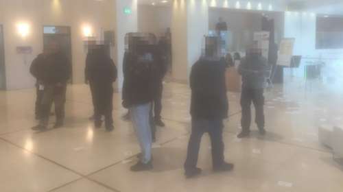 Εισβολή του Ρουβίκωνα στη δημαρχείο του Ζωγράφου