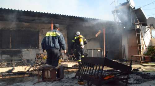 Κατερίνη: Ενας άνδρας νεκρός από φωτιά σε ενοικιαζόμενα διαμερίσματα