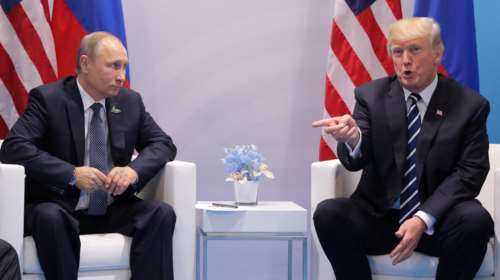 Ενθουσιασμένος ο Τραμπ στη συνάντηση με τον Πούτιν: ο διάλογος τους video