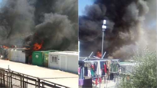 Επεισόδια και χημικά στο Κεντρο υποδοχής στη Μόρια