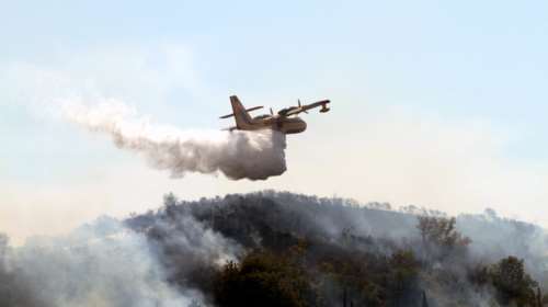 Καλαμάτα: Πυρκαγιά σε δασική έκταση στο Εξωχώρι Μεσσηνίας