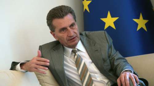 Στην Αθήνα ο επίτροπος Έτιγκερ για τον ευρωπαϊκό προϋπολογισμό