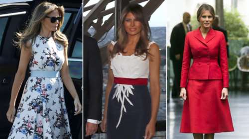 Μελάνια Τραμπ: Οι εκπληκτικές εμφανίσεις της πρώτης κυρίας στο Παρίσι