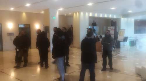 Ντου του Ρουβίκωνα στην Τράπεζα της Ελλάδος