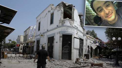 Αυτός είναι ο 39χρονος Τούρκος τουρίστας που έχασε τη ζωή του από το σεισμό