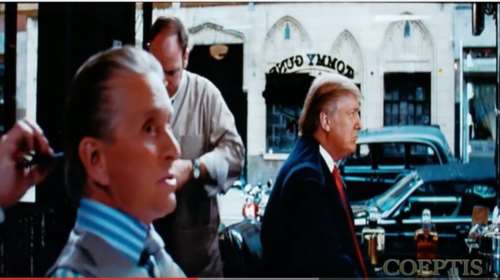 Η επική εμφάνιση του Τραμπ στη ταινία Wall Street που &quot;κόπηκε&quot; -βίντεο