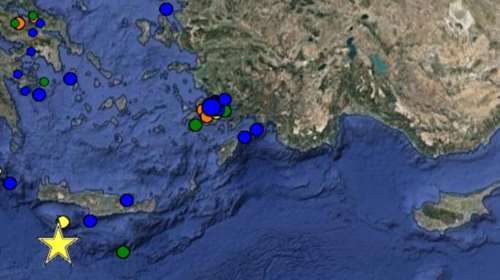 Σεισμός 5,3 Ρίχτερ στη Γαύδο