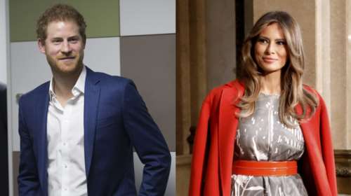 Το πρώτο "σόλο" ταξίδι της Μελάνια γίνεται για τον...Χάρι.Τι τους ενώνει;