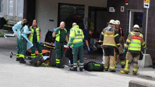 Αυτοκίνητο έπεσε σε πεζούς στη Σουηδία - Υπάρχουν τραυματίες