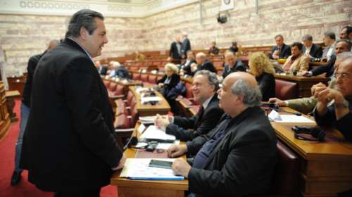 Αναταράξεις στη "συγκατοίκηση" λόγω... Ορθοδοξίας- Καμμένος κατά Βούτση