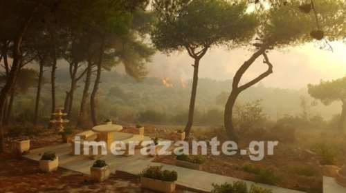 Ζάκυνθος: Σε πύρινο κλοιό-Τρίτη ημέρα μάχης με τις φλόγες
