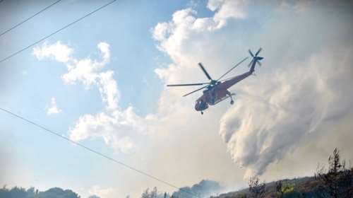 Σε έκτακτη κατάσταση η Ζάκυνθος, τέσσερα τα ενεργά μέτωπα