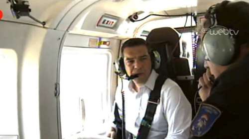 Απρόοπτο ή... γκάφα; Τι έγινε με το  μήνυμα του Τσίπρα στους πυροσβέστες