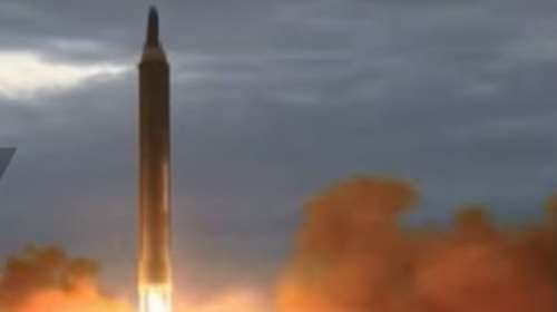 Η στιγμή της εκτόξευσης του πυραύλου από τον Κ.Γ Ουν   video