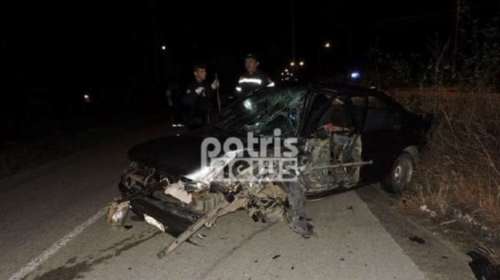 Τρεις τραυματίες σε σοβαρό τροχαίο στην Πύργου - Πατρών (ΦΩΤΟ)