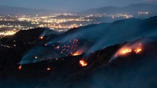 Τεράστια φωτιά στο Λος Άντζελες - Εκκενώθηκαν 500 σπίτια (ΦΩΤΟ&amp;ΒΙΝΤΕΟ)