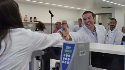 Το ...απρόοπτο με τον Τσίπρα στην Apivita και η «Μπαρτσελόνα» [φωτό]