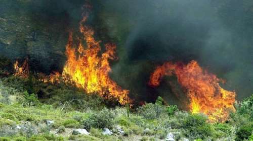 Ξέσπασε φωτιά στον Άγιο Αθανάσιο Μεσσηνίας