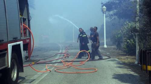 Σε εξέλιξη πυρκαγιά στην Ανάληψη Μεσσηνίας