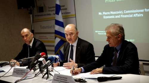 Μοσκοβισί: Υπό επιτροπεία μέχρι να ξοφλήσετε των 75% των δανείων