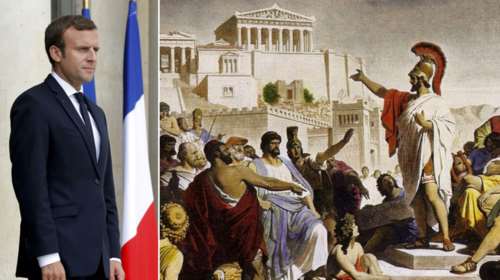 Η γοητεία της Πνύκας από τον Περικλή μέχρι τον Μακρόν