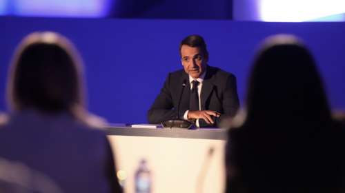 Δείτε live τη συνέντευξη τύπου του Κυριάκου Μητσοτάκη στην ΔΕΘ